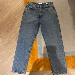 Blue jeans from Zara